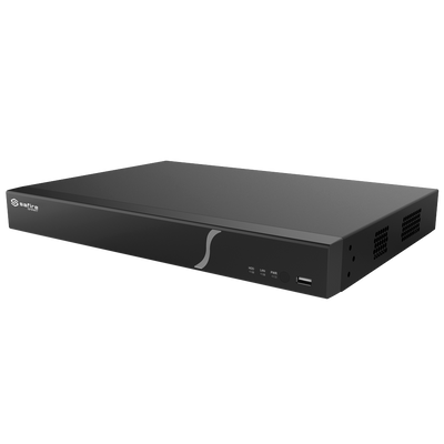 Safire Smart - Videoregistratore NVR per telecamere IP gamma B2 - 32CH video / Compressione H.265+ - Risoluzione fino a 8Mpx / Larghezza di banda 192Mbps - Uscita HDMI 4K e VGA / 2HDDs - Ricerche intelligenti