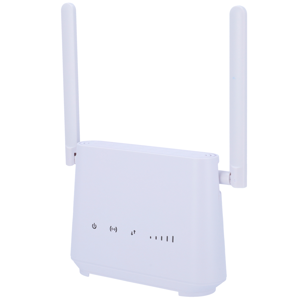Router Safire 4G 300Mbps Download 50Mbps Upload - Porte RJ45 10/100/1000Mbps - Wi-Fi 5 Dual Band AC1200Mbps (867Mbps+300Mbps) - Fino a 64 connessioni WiFi simultanee (32+32) - Batteria 7.4V 2000 mAh fino a 4h di autonomia - Slot per scheda micro SIM