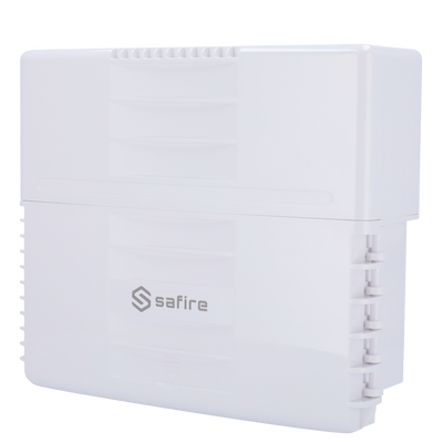 Safire Switch Hi-PoE per Esterni - 8 porte PoE + 2 SFP + 2 RJ45 - Velocità porte Gigabit 10/100/1000Mbps - 6 Porte PoE+ 30W + 2 Porte Hi-PoE 60W - PoE Watchdog - Fino a 120W Potenza PoE totale