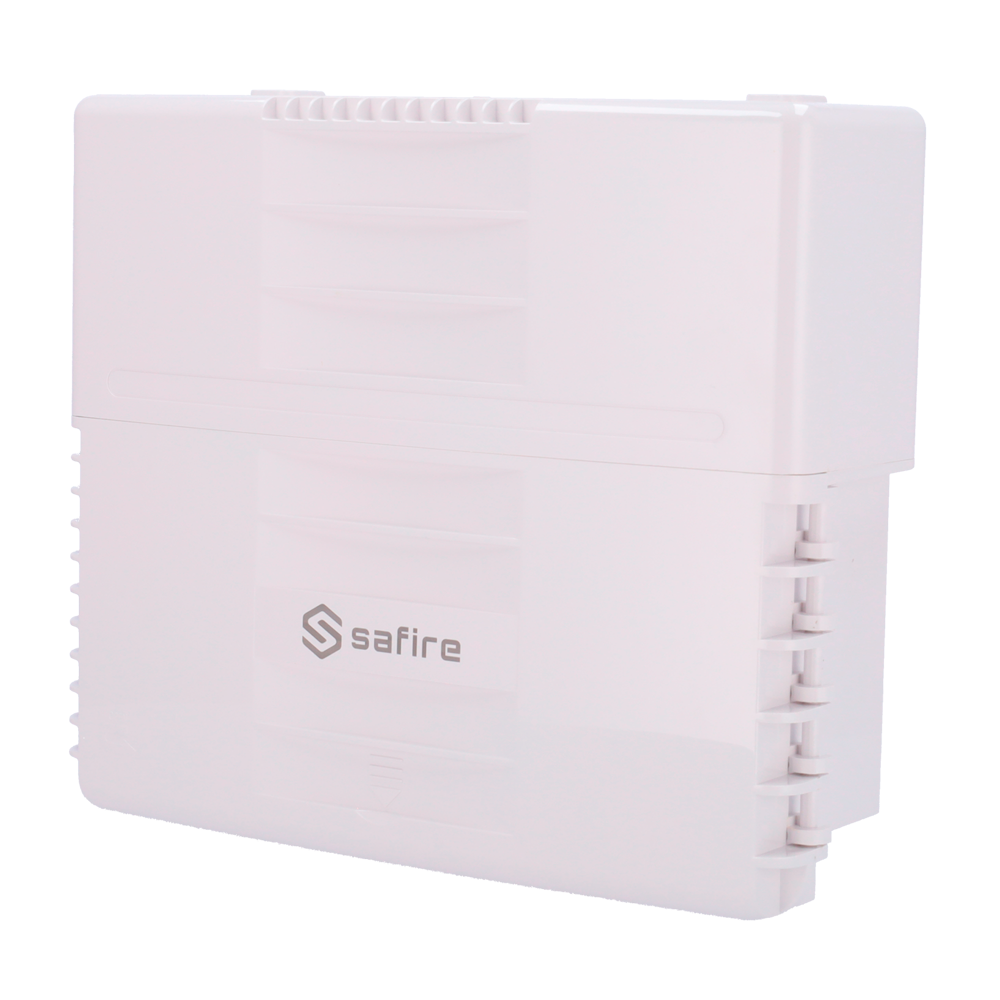Safire Switch Hi-PoE per Esterni - 16 porte PoE + 1 SFP + 2 RJ45 - Velocità porte Gigabit 10/100/1000 Mbps - 14 Porte PoE+ 30W + 2 Porte Hi-PoE 60W - PoE Watchdog - Fino a 300W Potenza PoE totale