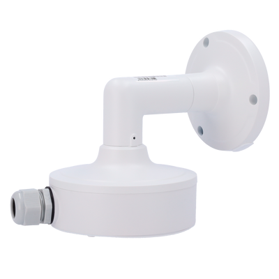 Staffa da soffitto Safire Smart - Altezza 181.9 mm - Diametro base per telecamere 139.3  mm - Adatto per esterni - Colore bianco - Fabbricato in lega di alluminio