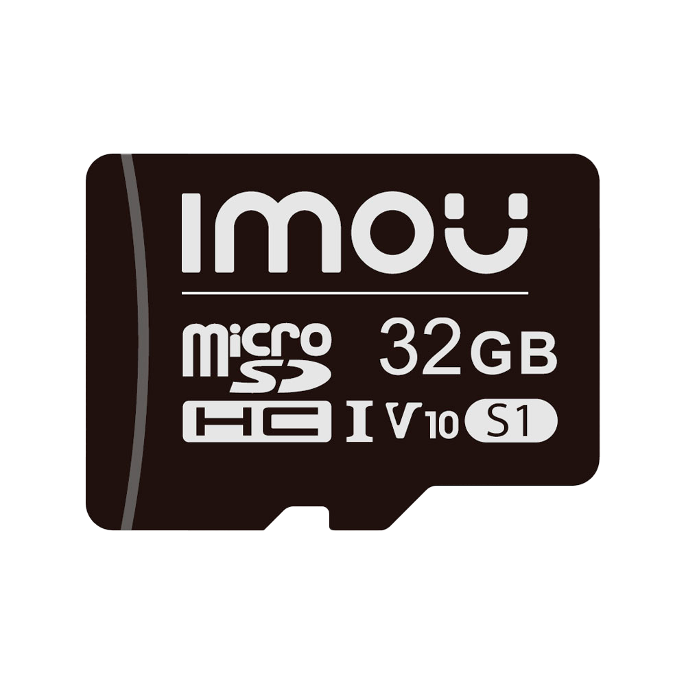 Imou Scheda Micro SD Classe 10 32GB - Compatibile con le telecamere di videosorveglianza - Classe 10 / V30 - Uso in ambienti interni - In plastica - Installazione semplice