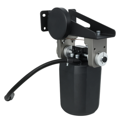 Telecamera per gru con rilevamento pedoni - Comunicazione wireless con il monitor - Controllo dell'ottica tramite pedali - Zoom ottico 30x - Resistente all'acqua IP69K - Distanza RF 150m