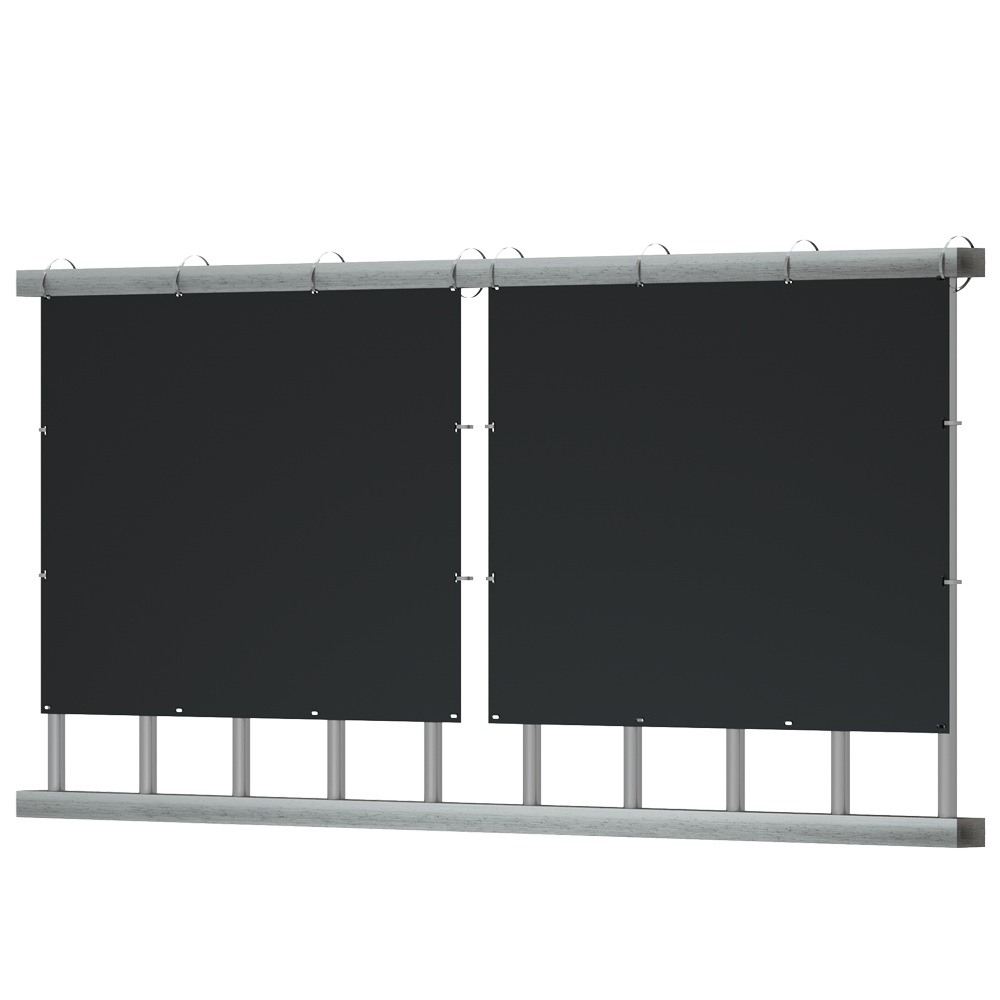 TSUN Kit Solare Air Vertical - 2 pannelli leggeri 200W - Microinverter 400W - Per installazione su balcone - Connessione WiFi - Consente di collegare tra loro fino a 11 kit