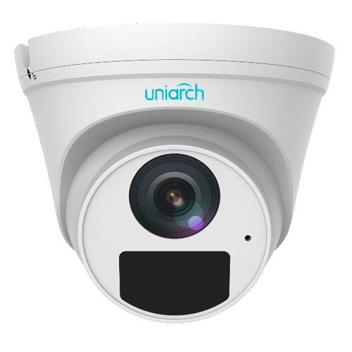 Telecamera IP 4 Megapixel Uniarch - 1/3" Progressive Scan CMOS - Ottica 2.8 mm - IR LED Portata 30 m - Microfono integrato | Slot MicroSD  - Waterproof IP67