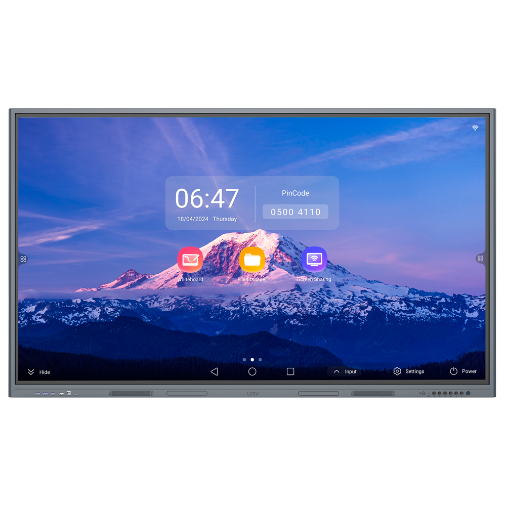 Monitor interattivo 86" - Risoluzione 4K - Android 13 - 4 GB RAM e 32 GB ROM