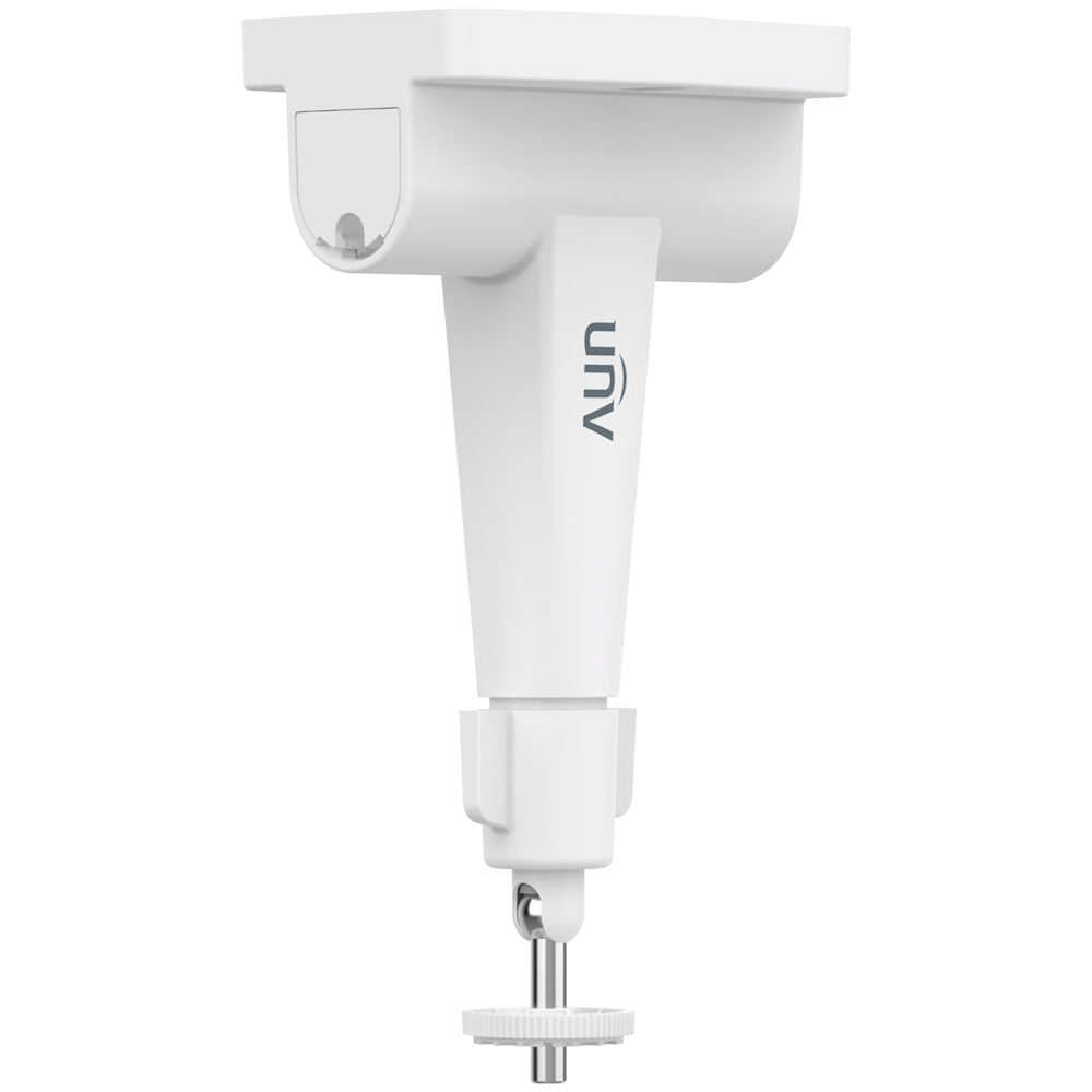 Staffa - Filettatura standard - Adatto per uso in interni ed esterni - Plastica - Colore bianco