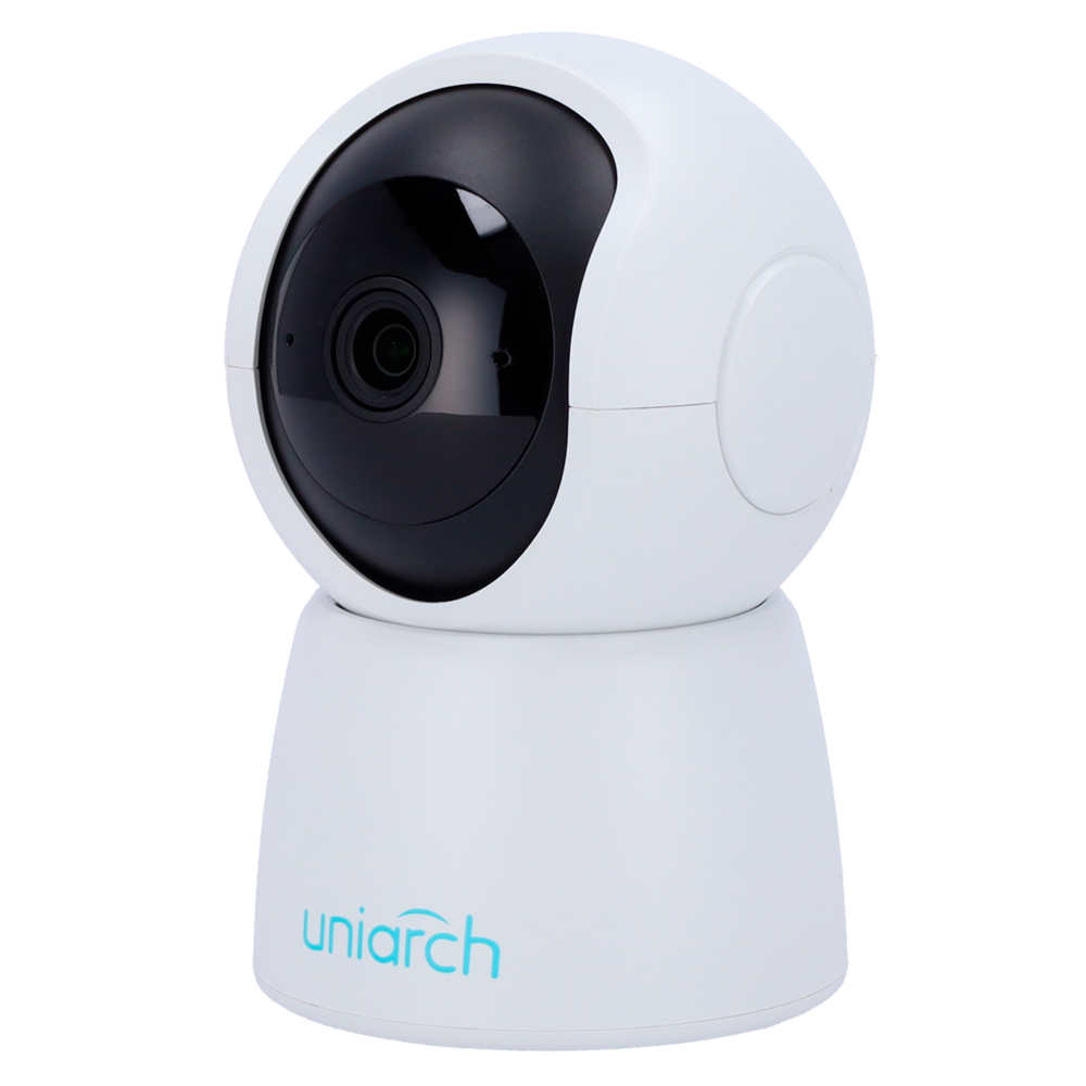 Telecamera IP PT 4 Megapixel - Gamma Uniarch WiFi
 - 1/3" Progressive Scan CMOS
 - Ottica 4 mm | Rilevamento di persone
 - IR LED Portata 10 m | Autotracking | Ethernet - Audio bidirezionale | APP Uniarch