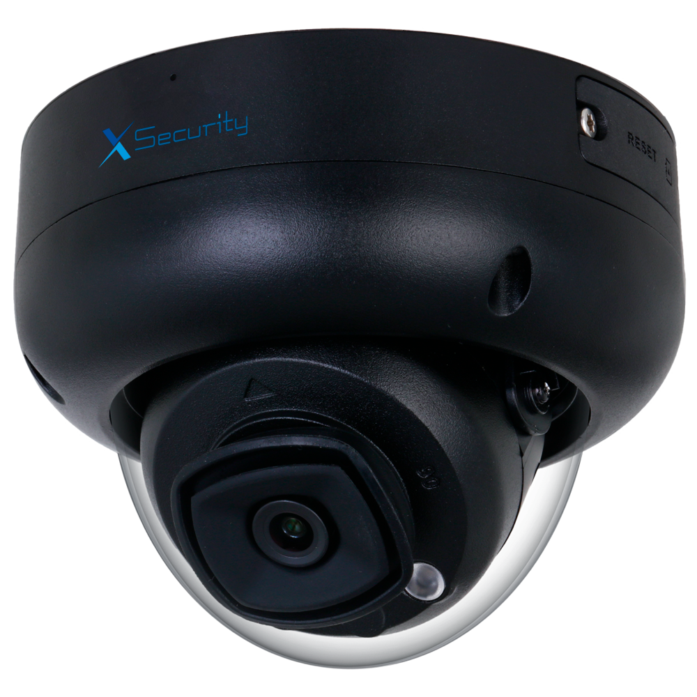 X-Security Telecamera IP Turret  - 4 Megapixel (2688x1520) - Ottica 2.8 mm -  IR 50 m | Allarmi | Audio | Microfono integrato - IV | SMD | Conteggio persone | Heat map - MicroSD | IP67 | IK10 | PoE | Uscita HDMI