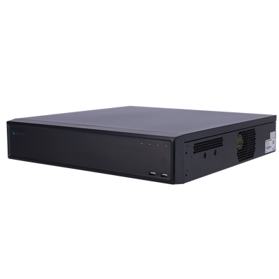 FENIVA | X-Security NVR - Massima risoluzione 32 Megapixel - 64 CH / 16 porte PoE af/at - Compressione H.265 / H.264 | 8 HDD - Uscita HDMI 4K | Uscite allarme - SMD, WizSense, Metadati e AcuPick