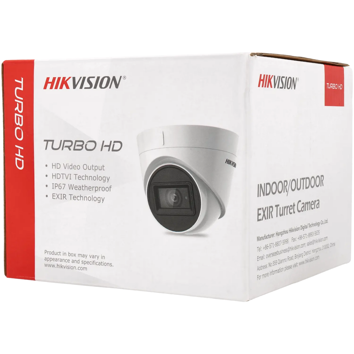 FENIVA | Hikvision - Telecamera minidome HD-TVI da 8 Mpx con ottica fissa