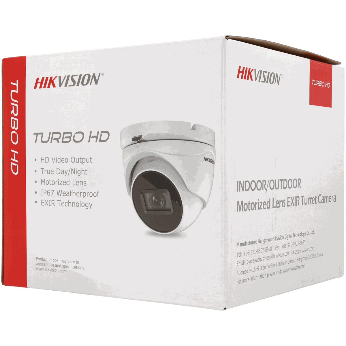 FENIVA | Hikvision - Telecamera minidome 4 in 1 (CVI/TVI/AHD/analogico) da 8 Mpx con ottica varifocale motorizzata (zoom) - Serie: PRO, Illuminazione minima: 0.003Lux