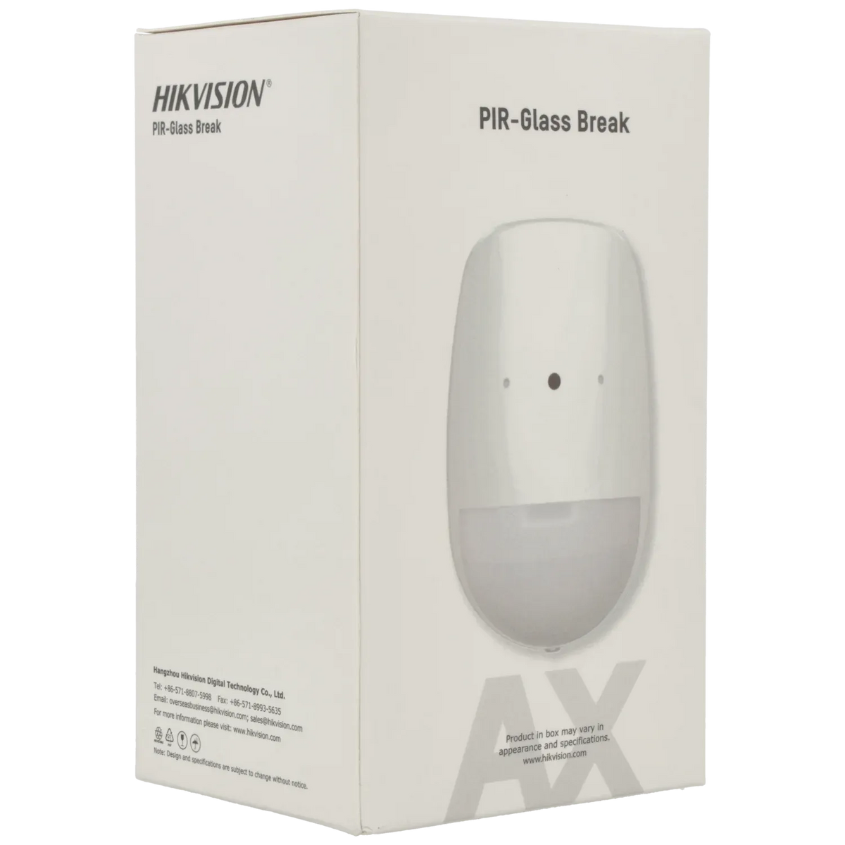 FENIVA | Hikvision - Rivelatore rottura vetro wireless - Installazione: Parete