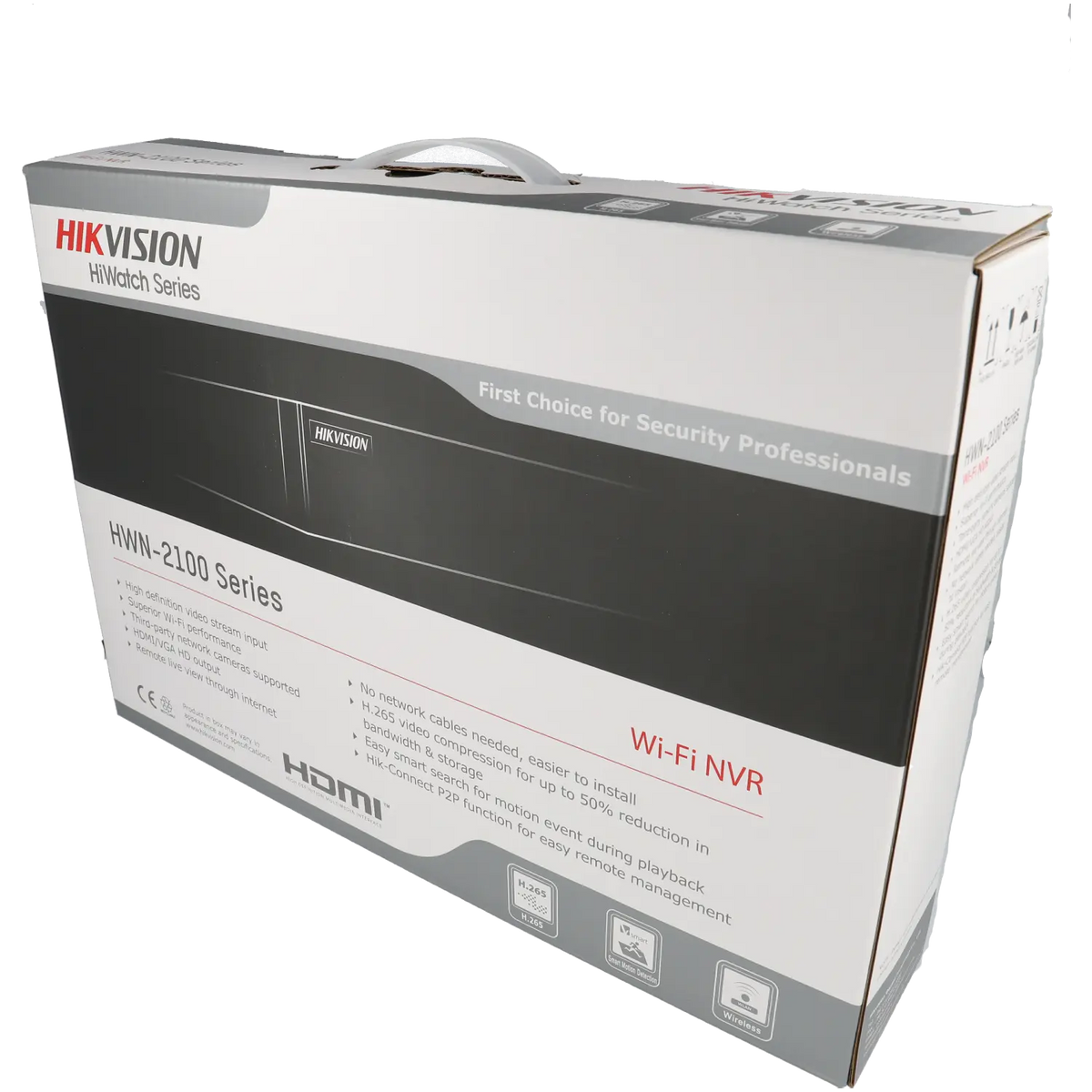 FENIVA | Hikvision - Videoregistratore IP a 4 canali, risoluzione massima 4 Mpx - Serie: HiWatch