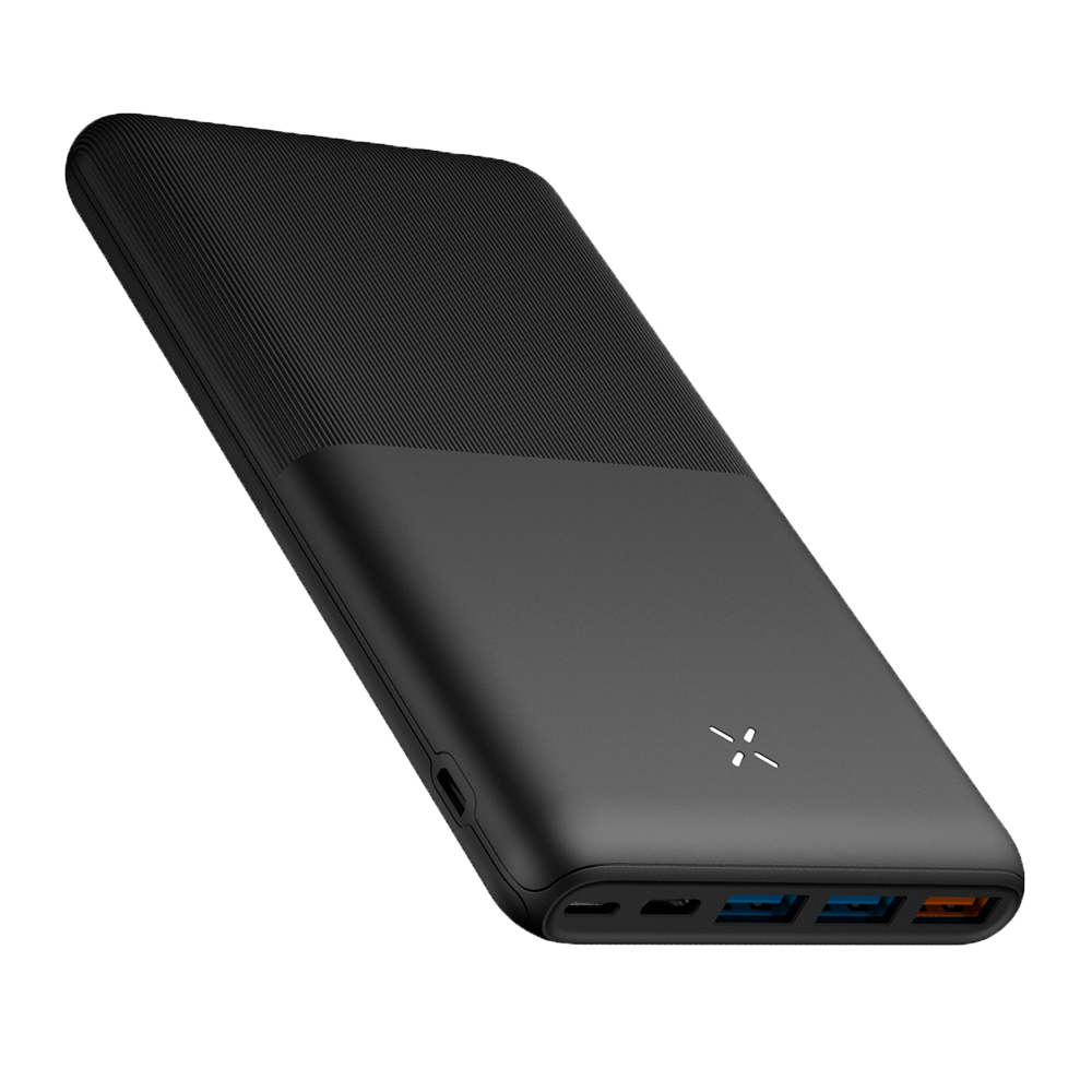 VEGER - Power bank con indicatore di ricarica a LED - Capacità 20000mAh  - Ricarica veloce PD20W - Ingressi Micro USB,Lightning,USB-C| Salida4USB-C - Ricarica di 4 dispositivi contemporaneamente