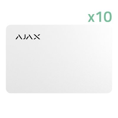 Scheda di accesso senza contatto - Tecnologia Mifare DESFire® - Compatibile con KeyPad Plus e KeyPad TouchScreen - Massima sicurezza e rapida identificazione dell'utente - Colore bianco