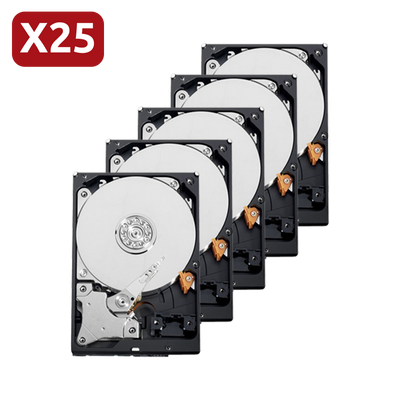 Pack di hard disk Seagate - Modello ST1000VX001 - 20 unità - 1 TB di immagazzinamento - Speciale per TVCC