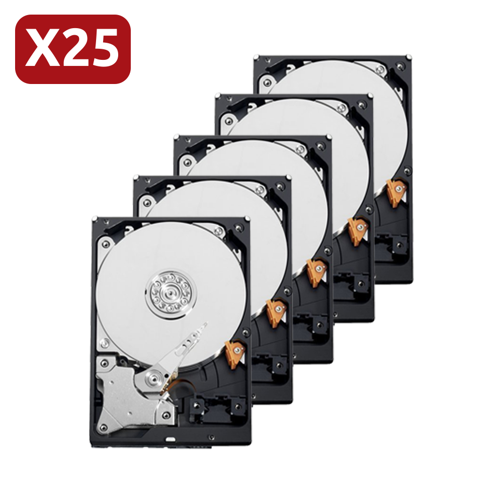 Pack di hard disk Seagate - Modello ST2000VX003 - 20 unità - 2 TB di immagazzinamento - Speciale per TVCC