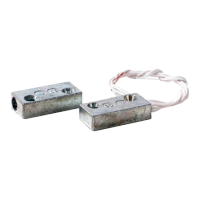 Contatto magnetico FDP - Specifico per superfici in legno - Tecnologia Reed - Sistema di 4 fili - Copertura metallica - Adatto per esterni IP65 - Certificato grado 2