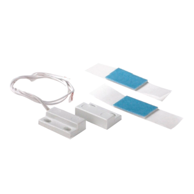 Mini contatto magnetico FDP - Specifico per superfici in legno - Tecnologia Reed - Sistema di 4 fili - Copertura in pvc ABS - Adatto per esterni IP65 - Certificato grado 2