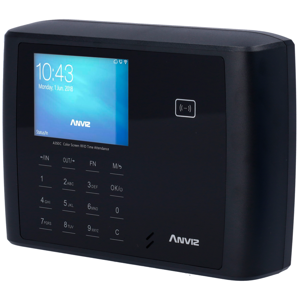 Controllo presenze - Scheda EM/MF e PIN - 3.000 utenti | 100.000 registri - TCP/IP