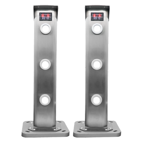 Rilevatore di barriera laser - Cablato | 3 raggi - Distanza max. rivelazione 500 m - Semplice installazione con LED e allineatore (ABL-JYD) - Uscita relé NC/NO - Alimentazione 12~24 VDC/VAC