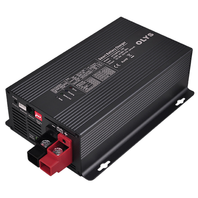 Cargador inteligente de baterías - Entrada AC - 4 modos de trabajo - Corriente ajustable - Compatible con multitud de baterías - Comunicación BT opcional (App)