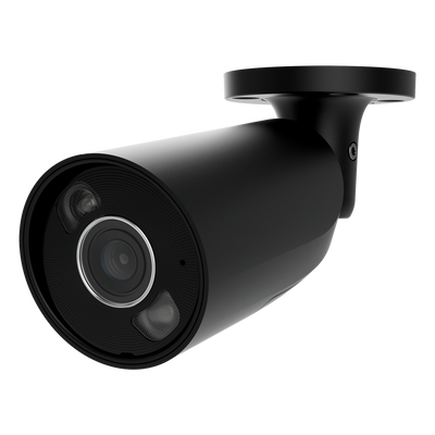 Cámara IP Bullet 5 Megapixel Ajax - 1/2.8&quot; Progressive Scan CMOS - Lente 4 mm | Ranura MicroSD hasta 256GB - IR 50 m | Luz blanca 50 m |  PoE 802.3at/af - Con Inteligencia Artificial -  Color Negro