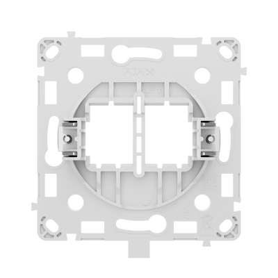 Soporte para tapa de la caja de montaje - Compatibilidad con tapas AJ-SOLOCOVER-CP - AJ-SIDECOVER-CP y AJ-CENTERCOVER-CP - Combinable con interruptores y enchufes Ajax - Ajax - CoverHolder [55]