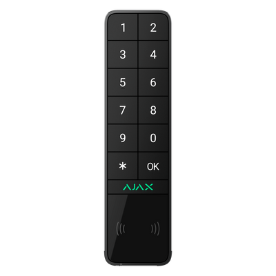 Tastiera da esterno IP66/IK08 con lettore RFID - Attivazione/disattivazione completa o di gruppo - Autenticazione: codici