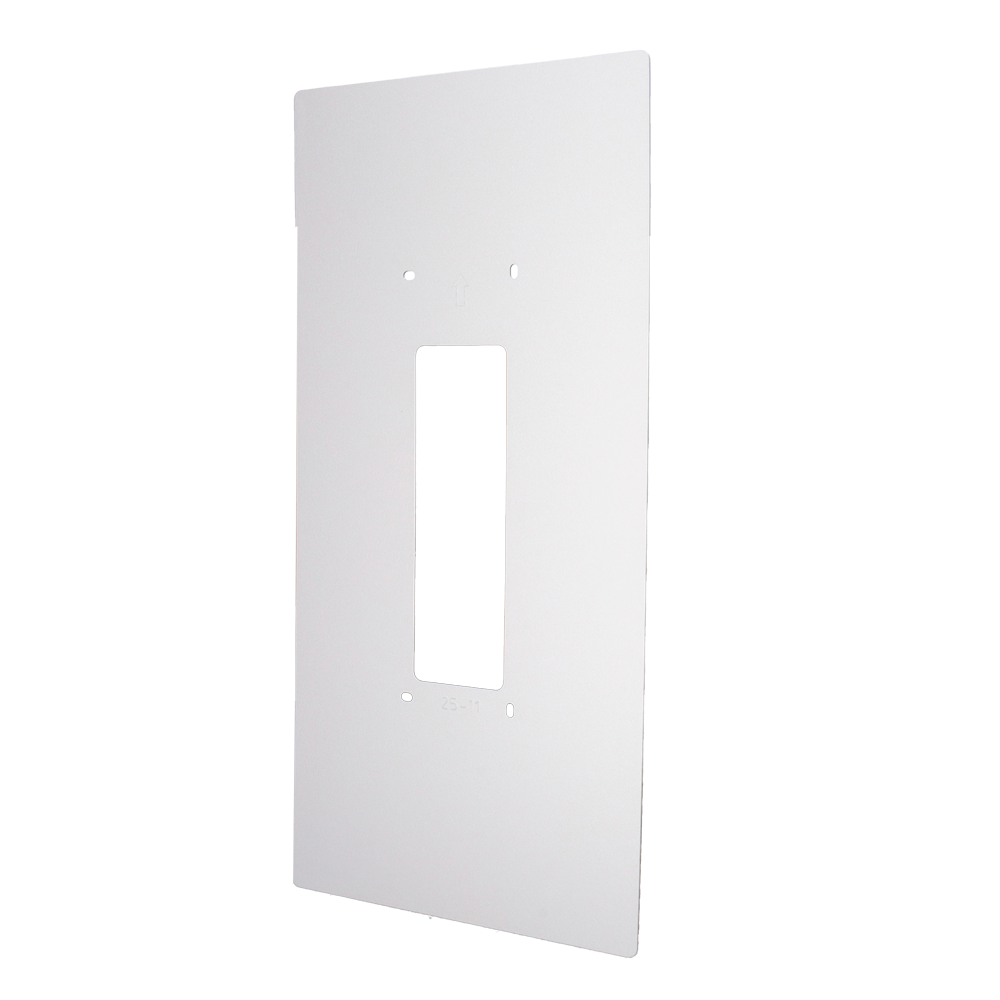 Marco embellecedor para sustitución - Cubre las marcas de instalación anteriores - Específico para videoporteros Akuvox - Compatible con placas AK-S532 - Medidas: 450 (Al) x 225 (An) x 1.2 (Fo) mm - Fabricado en aluminio