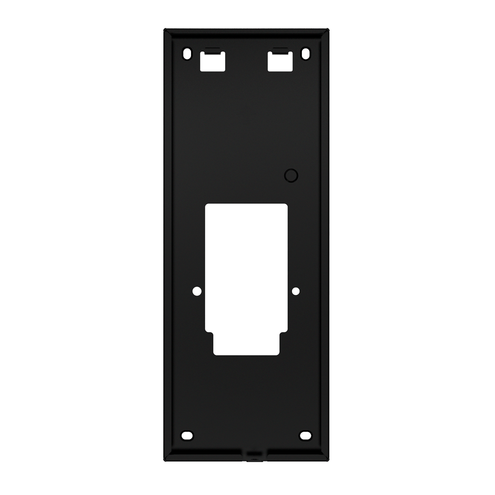 Soporte para videoportero - Específico para Akuvox AK-S535 con módulo - Medidas: 259 (Al) x 100 (An) x 15 (Fo) mm - Fabricado en acero galvanizado - Montaje en superficie - Fácil instalación