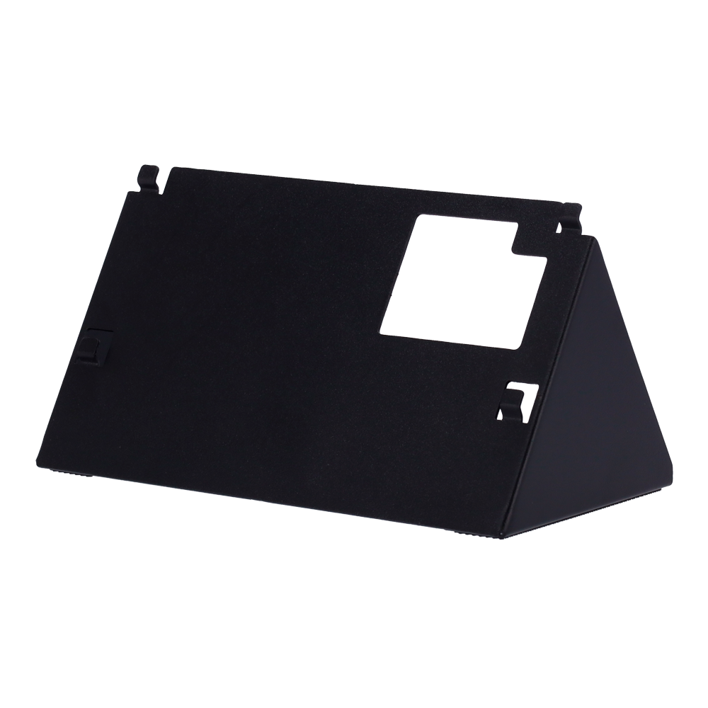 Soporte de mesa - Específico para videoporteros - Compatible con monitores serie AK-S562 con &quot;-S&quot; - Orificios de conexión - Medidas: X (Al) x X (An) x X (Fo) mm - Fabricado en aluminio