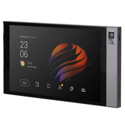 Monitor Android 10.0 per domotica - Schermo TFT da 8" | Applicazioni di terze parti - Audio bidirezionale | Monitor del videocitofono - TCP/IP