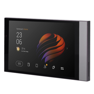 Monitor Android 10.0 per domotica - Schermo TFT da 8" | Applicazioni di terze parti - Audio bidirezionale | Monitor del videocitofono - TCP/IP