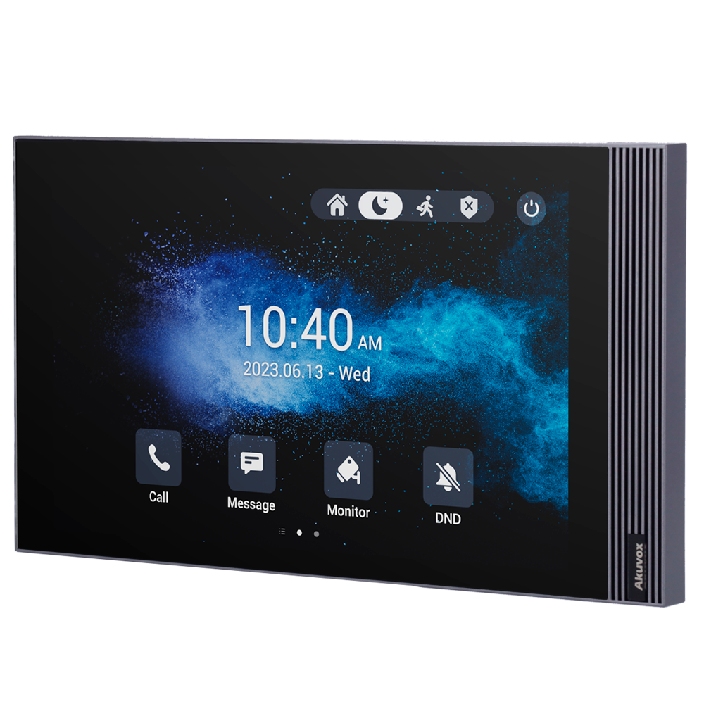 Monitor Android 12.0 per videocitofono - Display IPS da 8" | Montaggio a parete - Audio bidirezionale Crystal Clear | Easy UI - TCP/IP