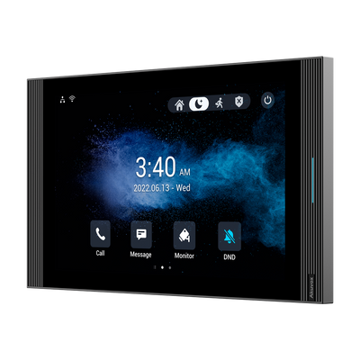 Monitor Android 12.0 per videocitofono - Display IPS da 10" con Google Services - Audio bidirezionale Crystal Clear | Easy UI - TCP/IP