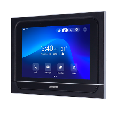 Monitor Android 9.0 per Videocitofono - Display IPS di 7" - Audio bidirezionale Crystal Clear | Easy UI - TCP/IP