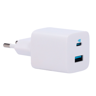 Anker - Caricabatterie USB - Potenza 33W - Ricarica veloce  - Uscite USB-C