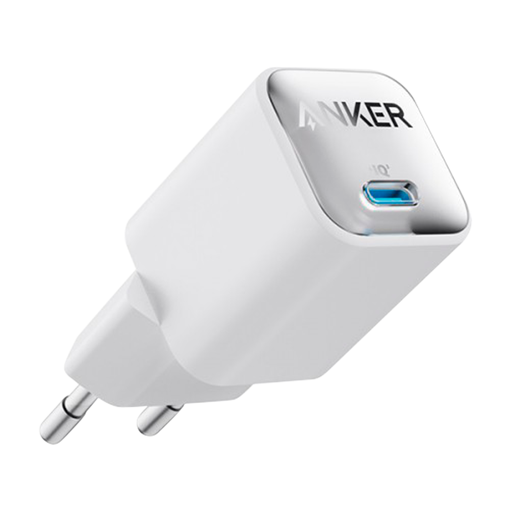 Anker - Caricabatterie USB - Potenza 30W - Ricarica veloce  - Uscita USB-C - Colore bianco