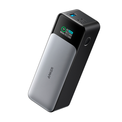 Anker Power bank con display digitale - Capacità 24000mAh  - Ingresso USB-C - Uscite 2x USB-C