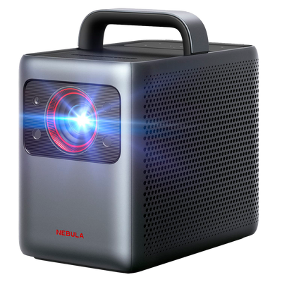 Nebula Cosmo 4K SE Proiettore - Connessione WiFi / SO Google TV - Luminosità 1800 Lumen - Proiezione fino a 200" - Altoparlante 30W (Dolby Audio)