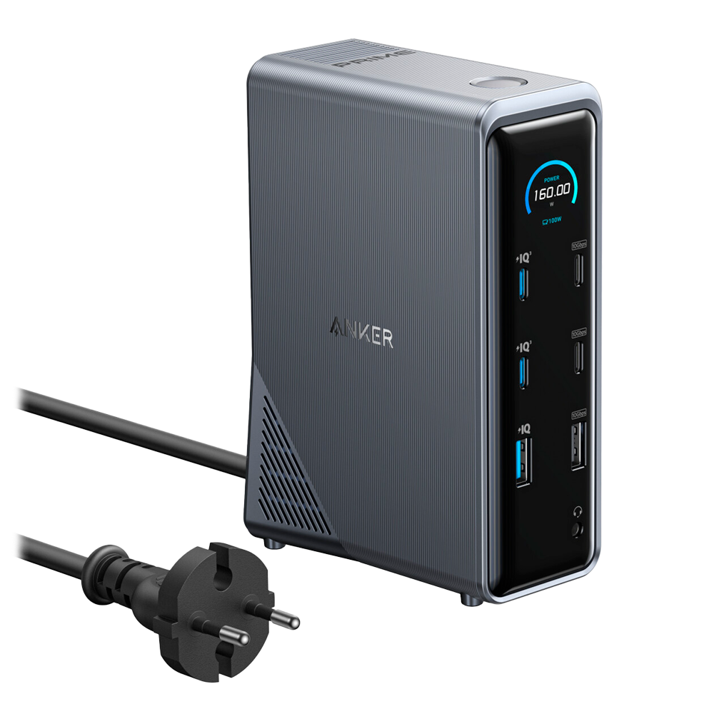 Power Station 14 in 1 Anker - 1x Ethernet 1Gbps - 7x USB-C