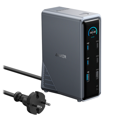 Power Station 14 in 1 Anker - 1x Ethernet 1Gbps - 7x USB-C