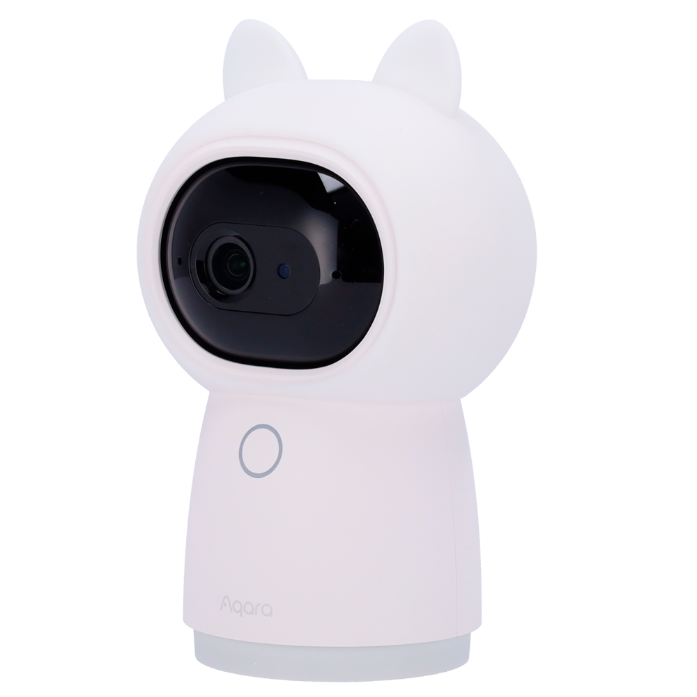Aqara Telecamera Hub G3 - Telecamera 2K 3MP /  Doppio WiFi  (2.4/5Ghz) - Hub / Gateway Zigbee 3.0 a Matter over Zigbee - Telecomando IR smart - Rilevamento AI del volto e dei gesti  - Supporta Apple Homekit