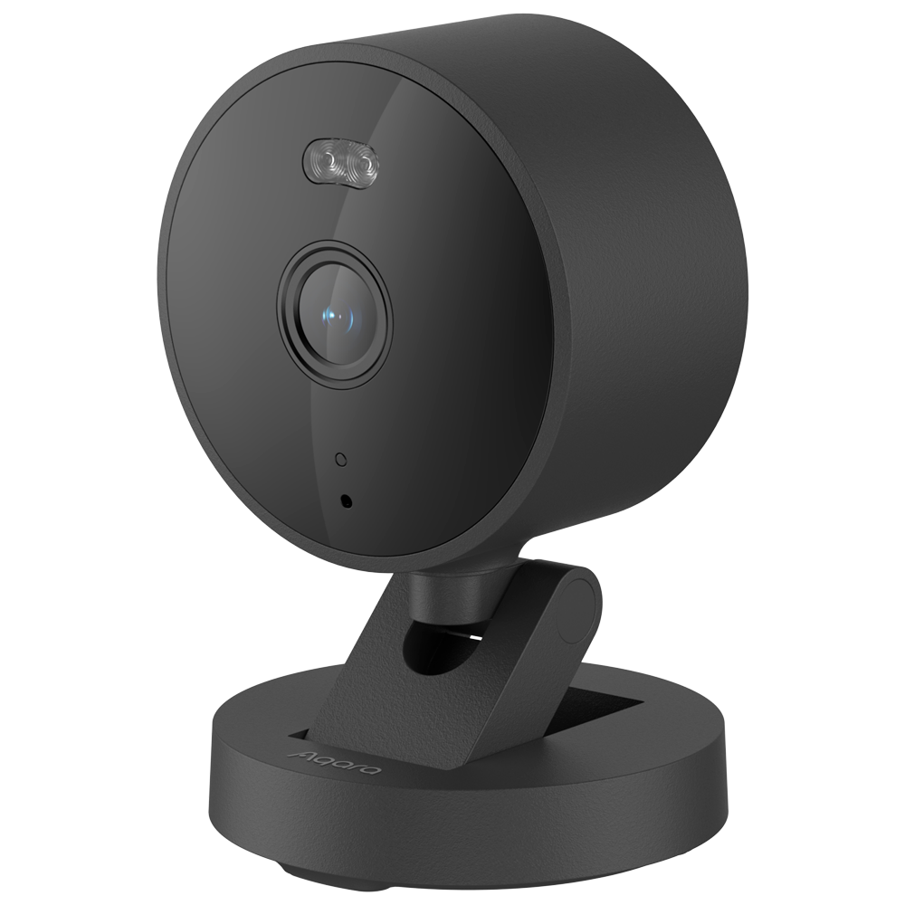 Aqara Camera G100 Negro - Sensor 2K 3MP  - Deteccion Personas / Vehículos / Mascotas - WIFI 6 (2.4GHz) / Bluetooth - Matter over WiFi - Soporta Apple Homekit