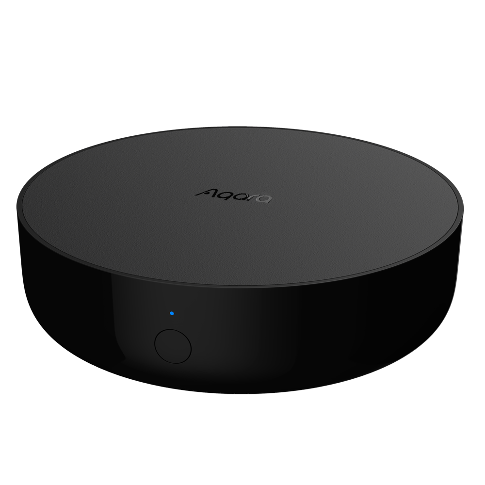 Aqara Hub M2 - WiFi / Thread / Zigbee / Bluetooth / Matter - HUB / Gateway - Connessione LAN  - Altoparlante integrato / Telecomando IR - Supporta Apple Homekit