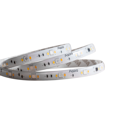 Aqara Striscia LED T1 - Zigbee 3.0  / Matter over Zigbee - Richiede AQARA HUB 3.0 - Ripetitore Zigbee - Durata di 50.000 ore - Supporta Apple Homekit