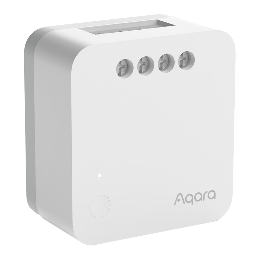 Aqara Modulo di controllo individuale T1 - Zigbee 3.0  - Richiede  AQARA HUB - Misuratore di consumo - Protezione da alta tensione - Supporta Apple Homekit