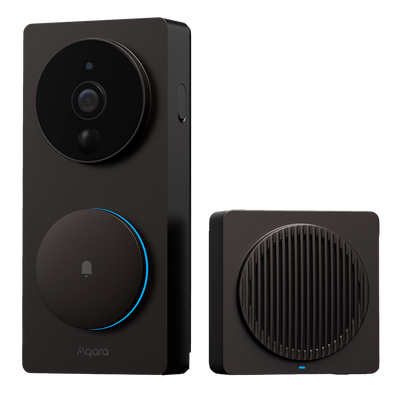 Aqara Smart Video Doorbell G4 - Zigbee 3.0 / WiFi 2.4Ghz  - Matter over WiFi - Campanello video smart - Riconoscimento facciale AI - Supporta Apple Homekit
